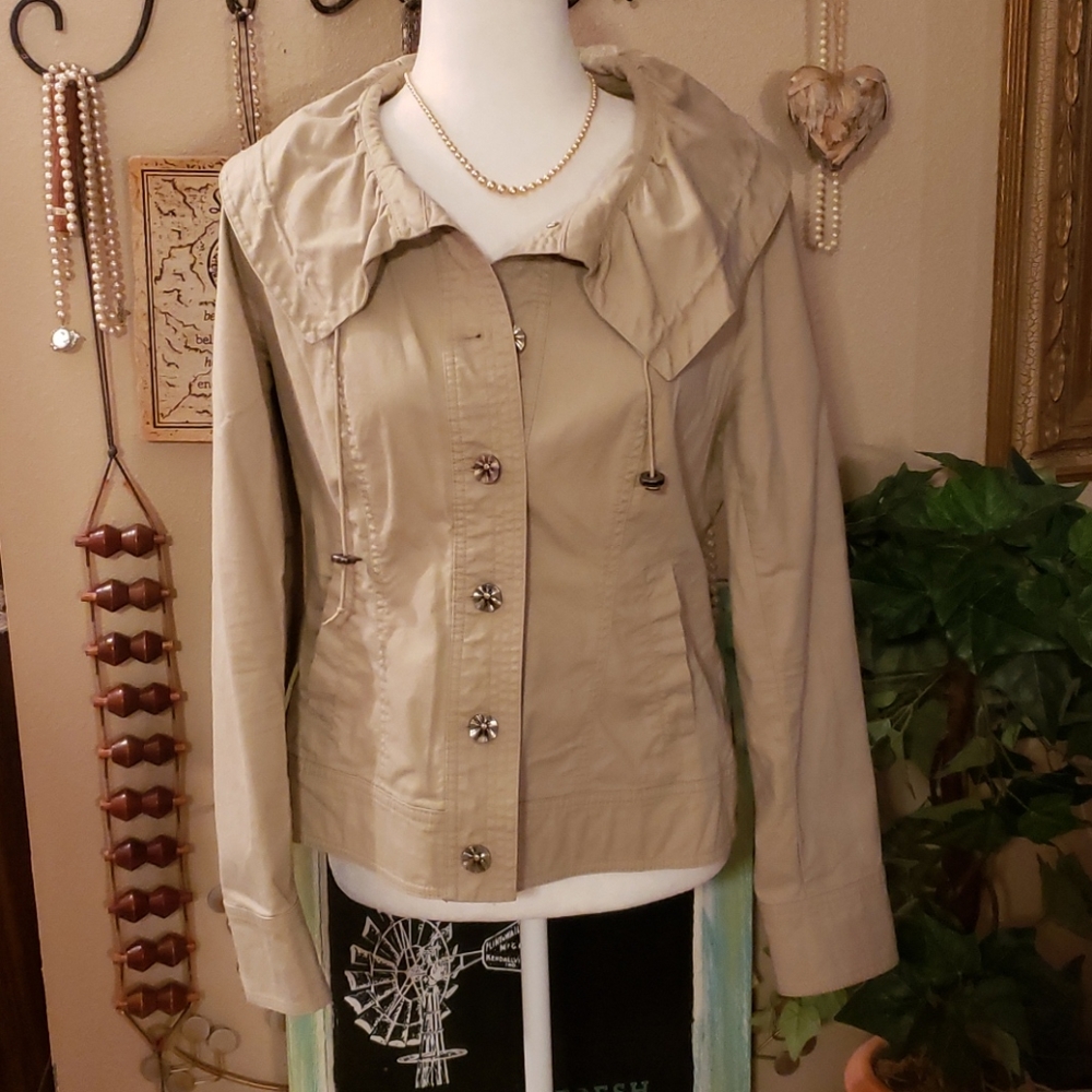 Tribal Tan Jacket Size Small